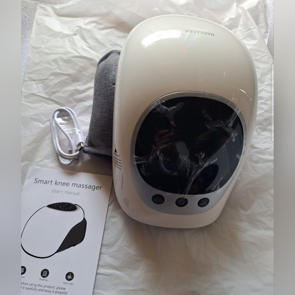 Knee Massager/Cordless Massager with Multi-Function Screen/Heating/Vibrating NEW